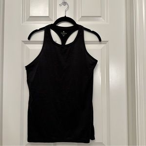 Athleta Black Racerback Tank - Small Petite